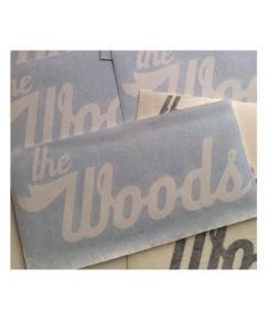 Woods Logo Vinyl