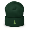 cuffed-beanie-spruce-front-6162283f684bb.png